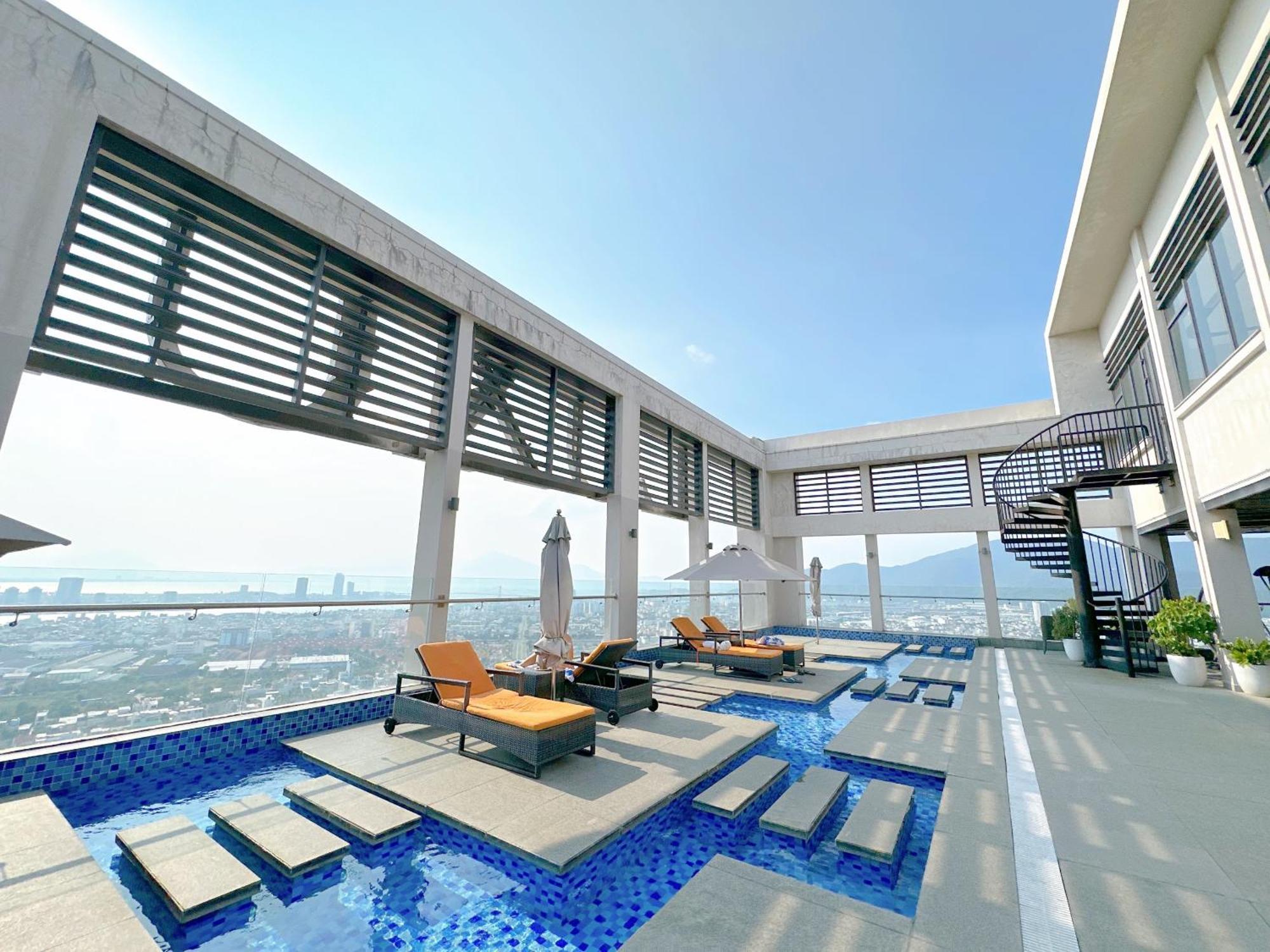 Luxury Apt Opposite Mykhe Beach Da Nang Dış mekan fotoğraf