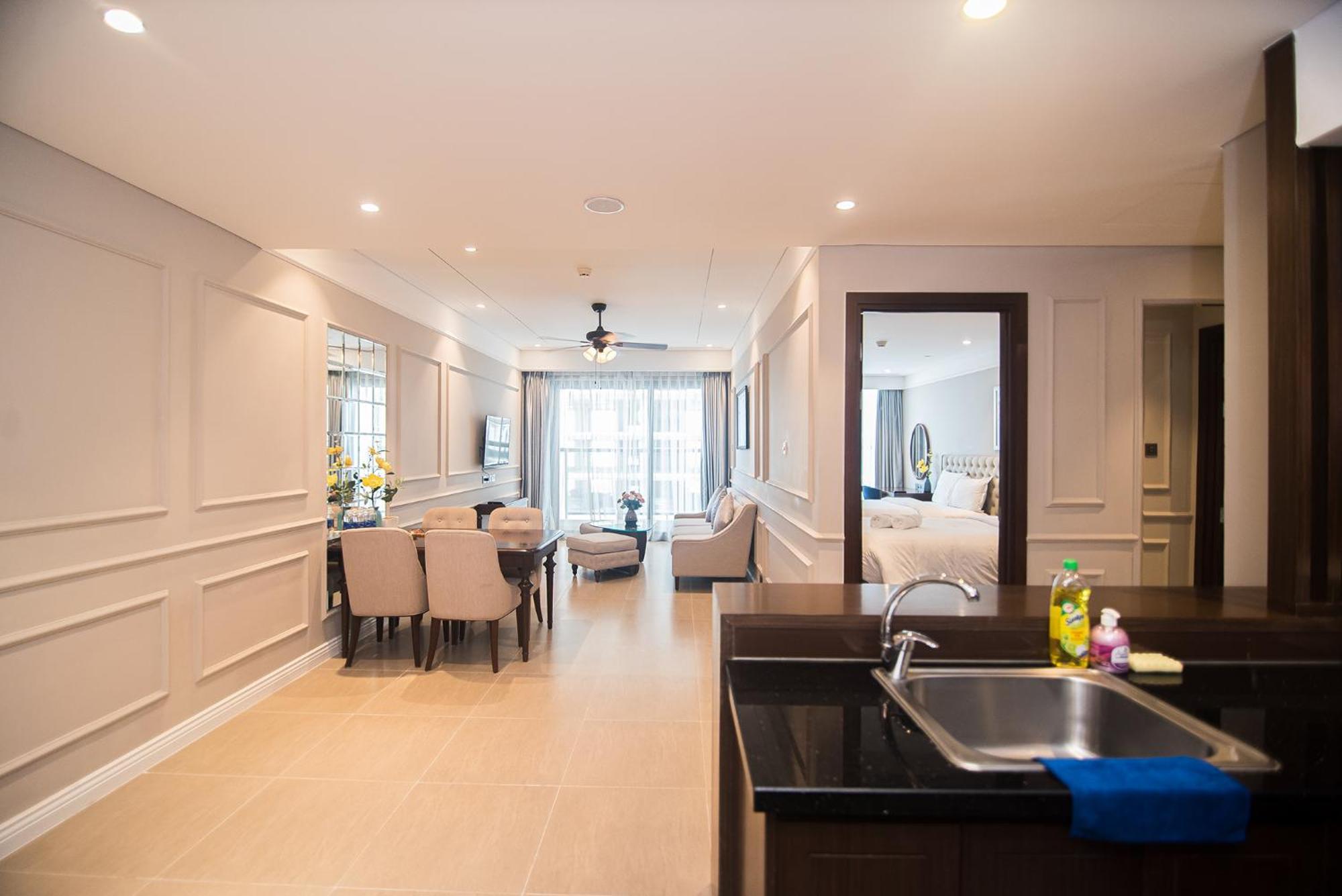 Luxury Apt Opposite Mykhe Beach Da Nang Dış mekan fotoğraf