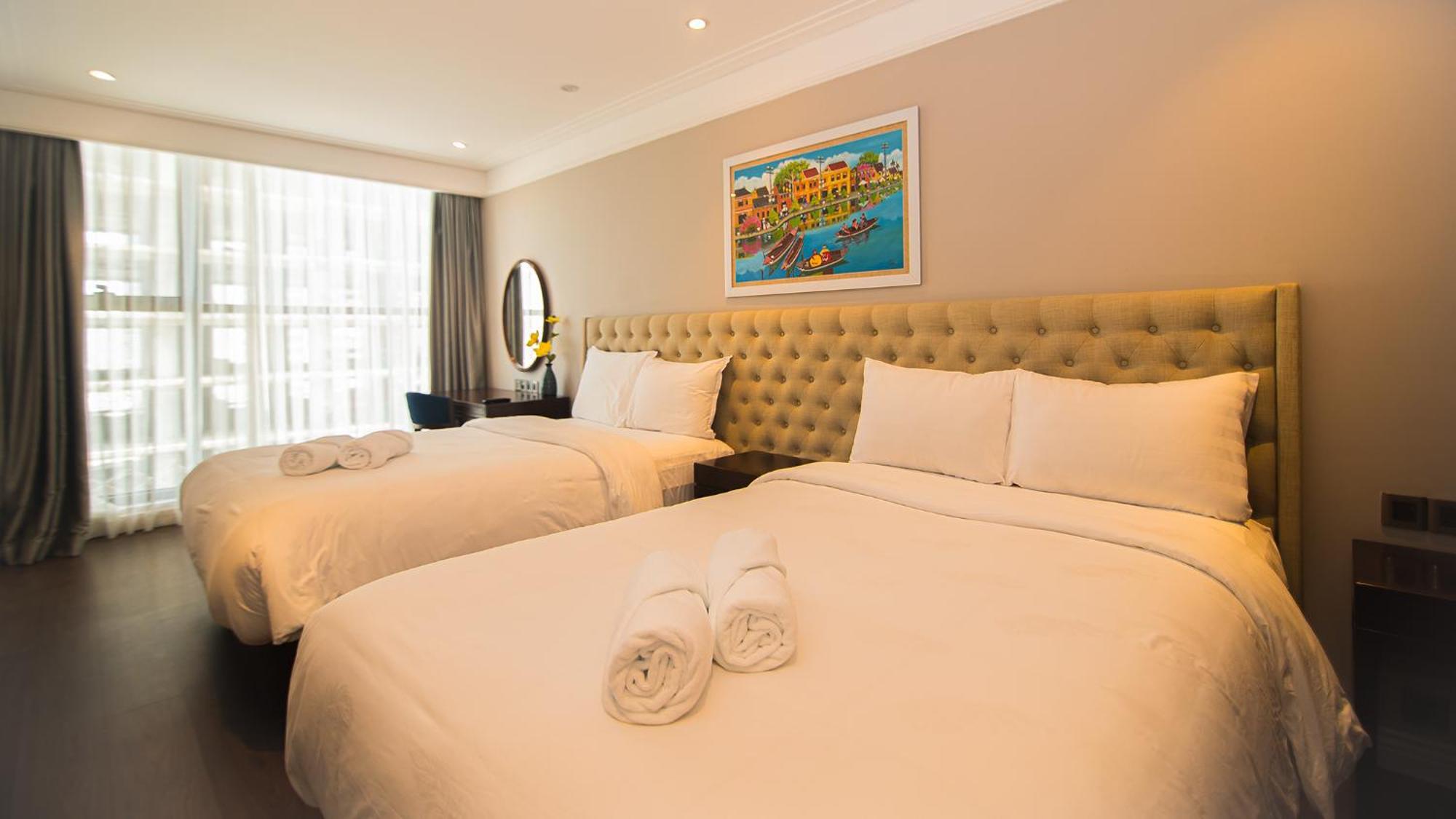 Luxury Apt Opposite Mykhe Beach Da Nang Dış mekan fotoğraf