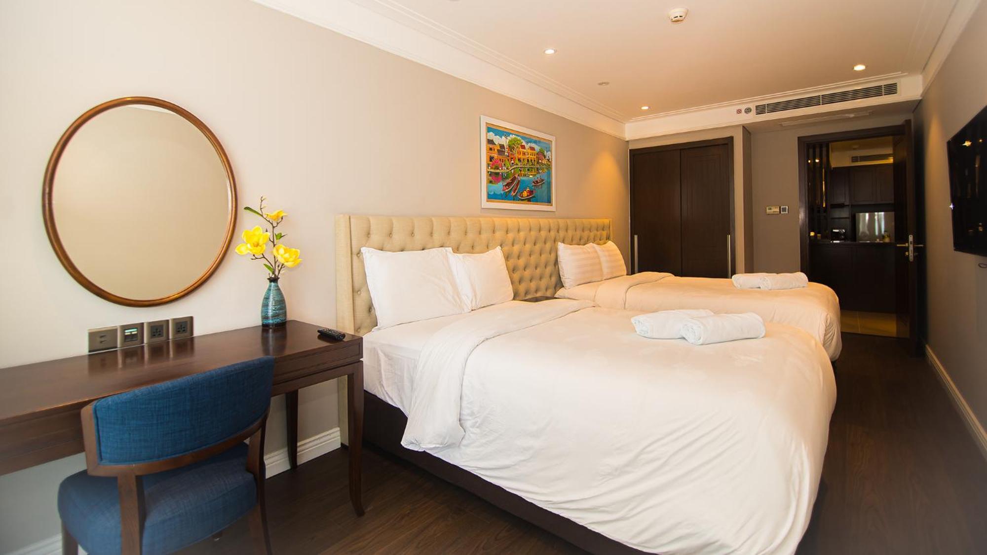 Luxury Apt Opposite Mykhe Beach Da Nang Dış mekan fotoğraf